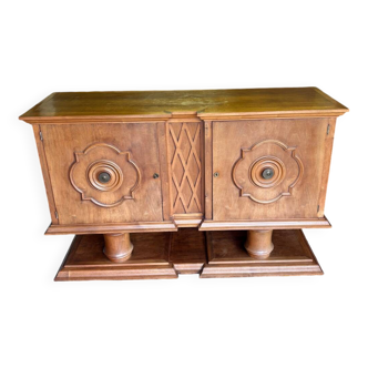 Buffet Art Déco en noyer, 1930