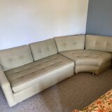 Vintage 2-Piece Modular Sofa