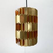 Danish Mid-Century Pop Facette Suspension by Louis Weisdorf for Lyfa, 1960s