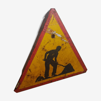 Old road sign