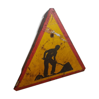 Old road sign