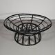 Papasan rattan lounge chair 1970s