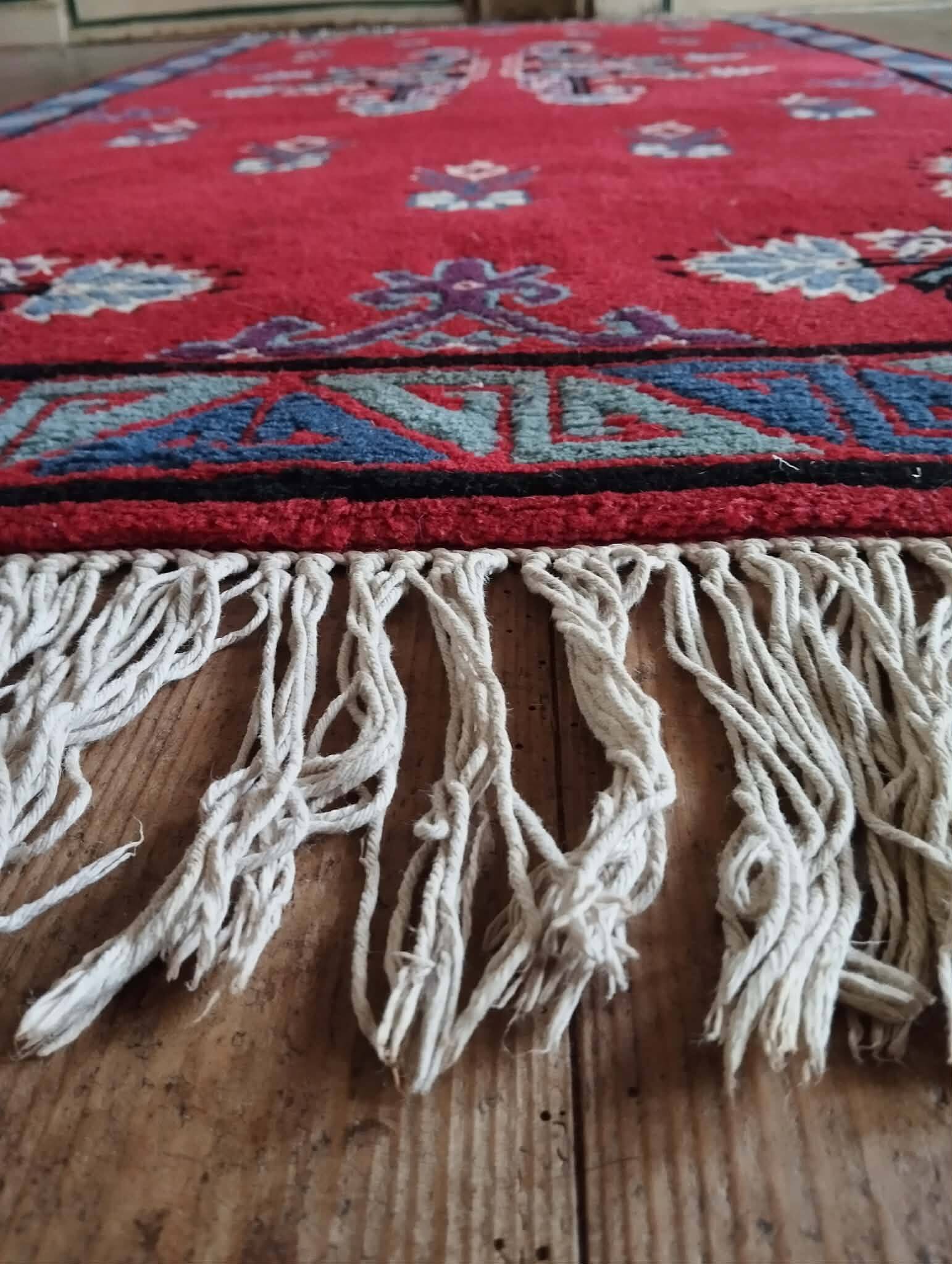 Handmade Kairouan Berber rug 208x101cm