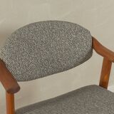 Chaise de bureau classique de Schou Andersen des années 1960 avec une structure en bois de teck