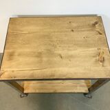 Industrial table on wheels, 1960s