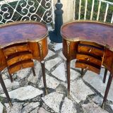 Paire de Chevets Rognons de style Louis XV Époque XIX eme siècle