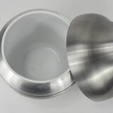 Pear-shaped ice bucket.