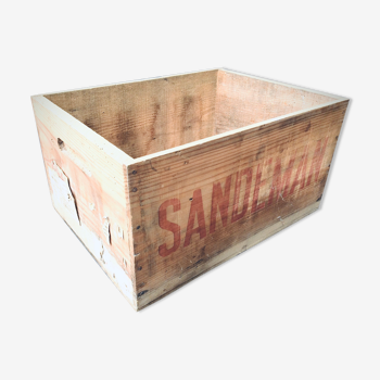 Sandeman old wooden crate