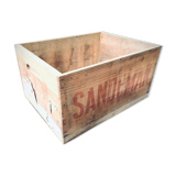 Caisse de bois ancienne Sandeman