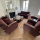 Fauteuil Garbo - style art deco - Daisy Simon - dos tendu