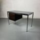 Vintage plywood and chrome desk from the 70s