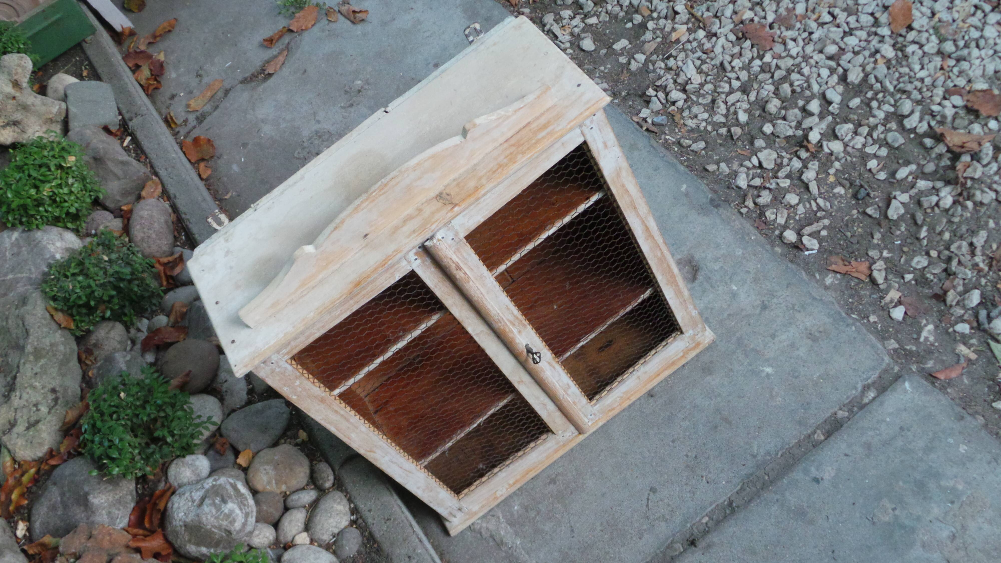 Screened medicine cabinet