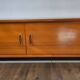 Scandinavian teak and metal sideboard