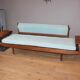 Daybed teak and copper, scandinavian style by Toothill