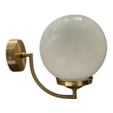 New electrified vintage globe wall lamp