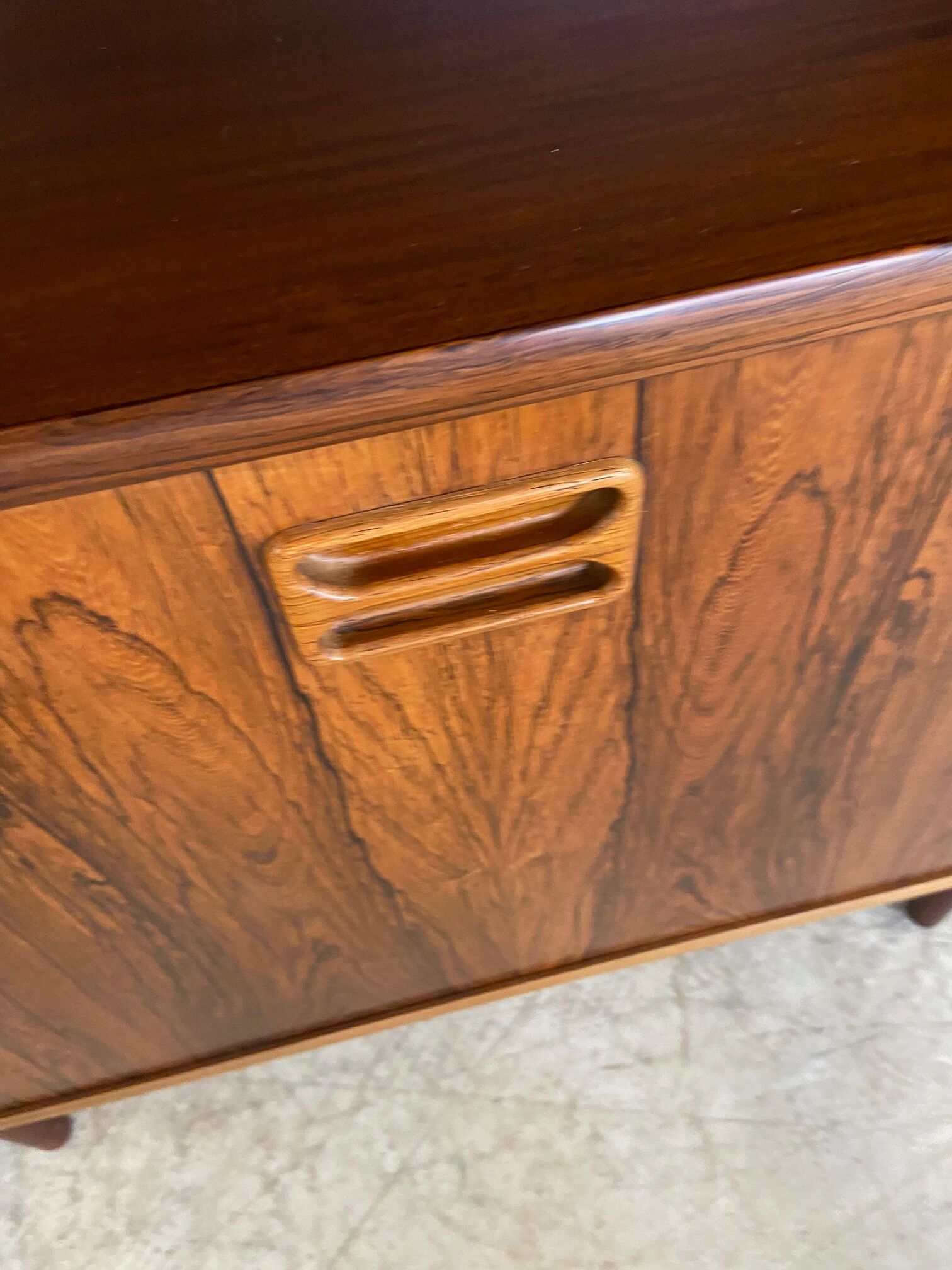 Danish vintage bookshelf in rosewood – around 1965