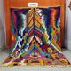 Vintage Moroccan Boujaad rug in wool 306x200cm abstract Berber rug