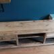Furniture with drawers on solid wood air-gummed desk