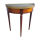 Louis XVI style half-moon console