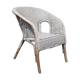 Garden wicker chair