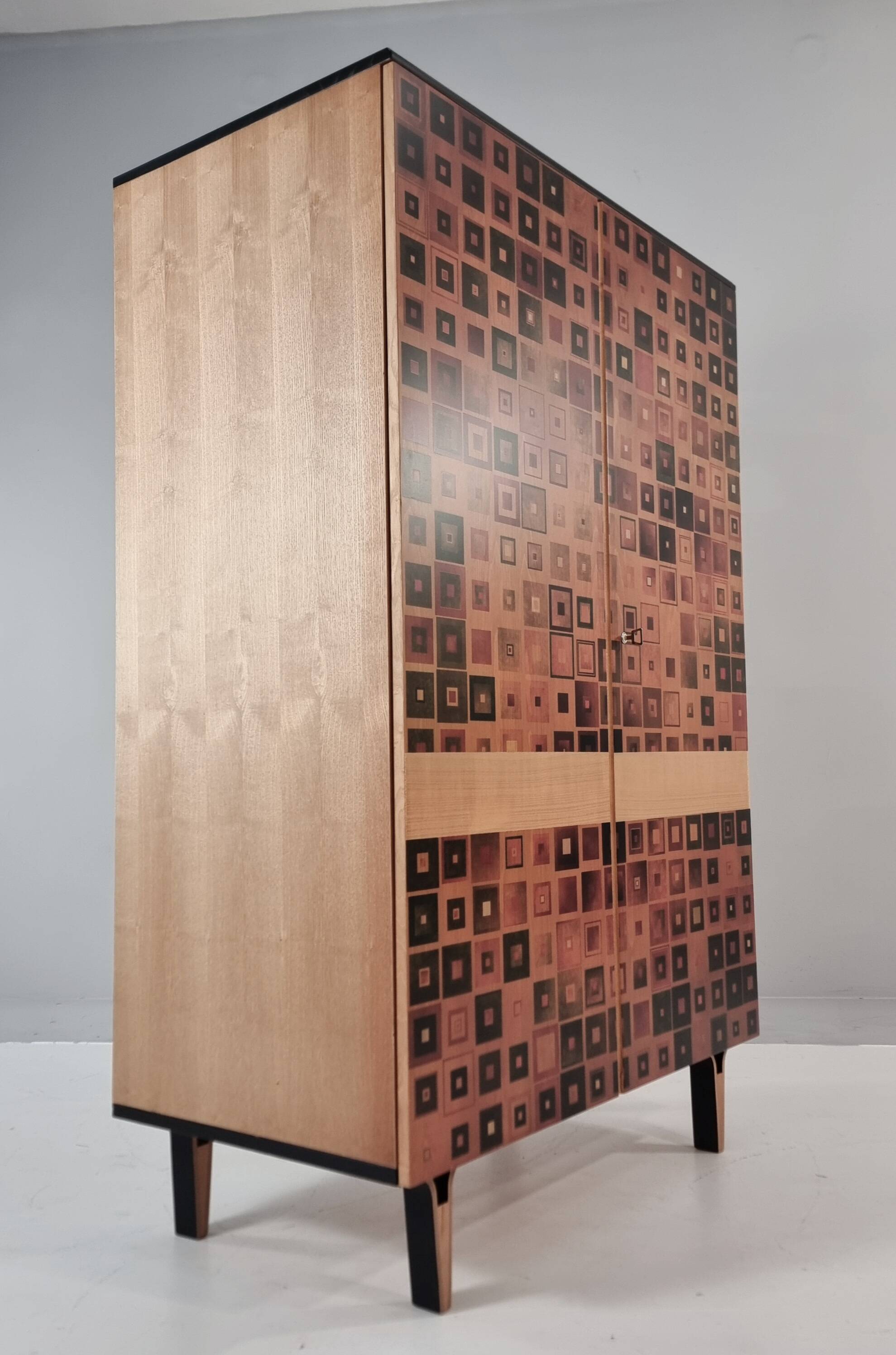 Vintage Wardrobe in Ash, 1970s