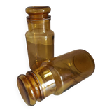 2 apothecary jars