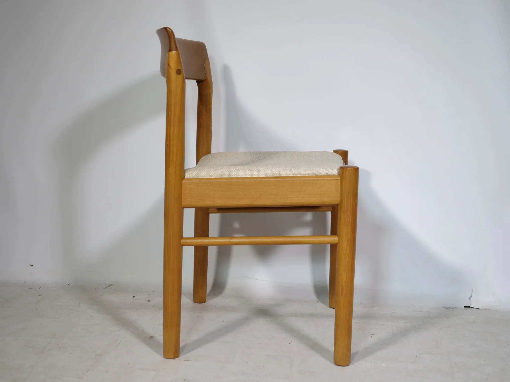 Danish Design Chairs in Teak by H.W. Klein for Bramin, Set of 4, 1960s