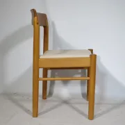 Danish Design Chairs in Teak by H.W. Klein for Bramin, Set of 4, 1960s