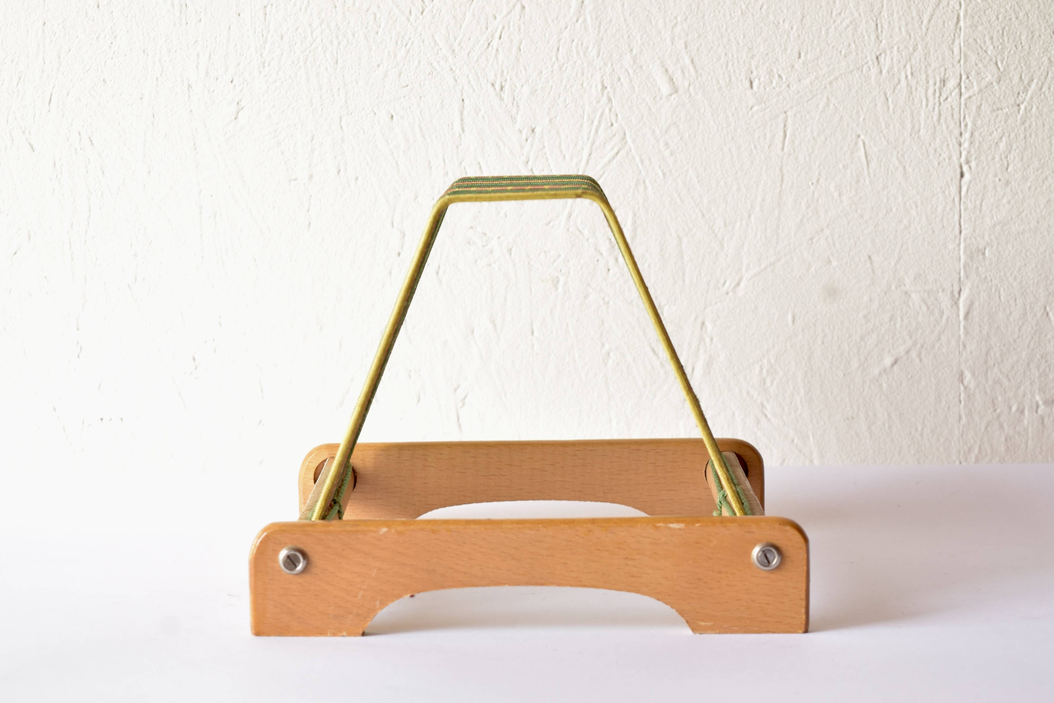 Vintage record rack for 25 vinyls - 1960s