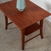 Table basse en teck, design danois, années 1970, production : Danemark