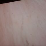 Marble and brass coffee table