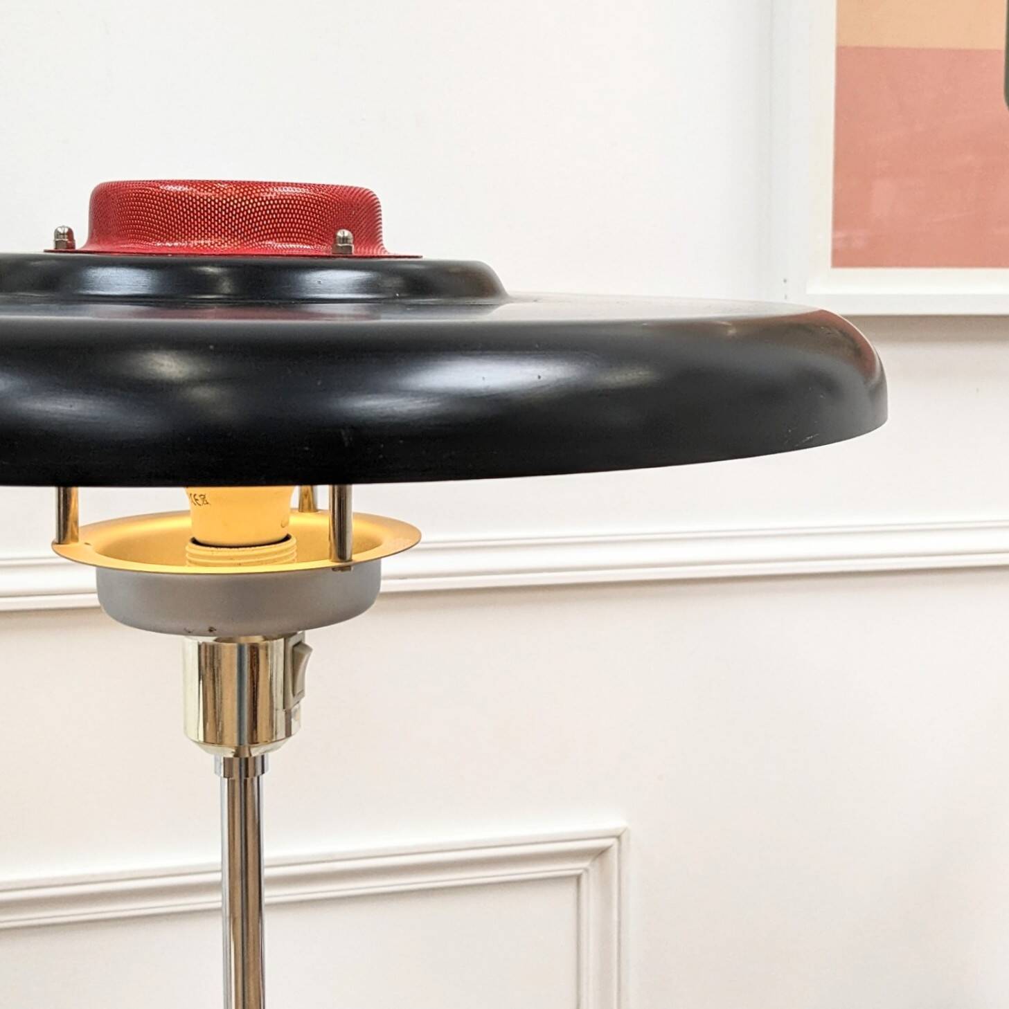 Industrial style floor lamp