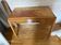 Bureau art deco 108x60 3 tiroirs dessus cuir à changer