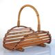 Vintage 1950s Bamboo Japanese Magazine Rack