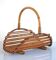 Vintage 1950s Bamboo Japanese Magazine Rack