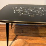 Glass coffee table 50's