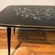 Glass coffee table 50's