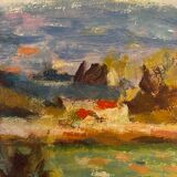 Breton Landscape, Robert Fleurent, 1945