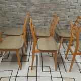 Set de 6 chaises scandinaves par Bähre Mignon Möbel 1960