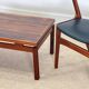 Table basse danoise en palissandre, années 1960