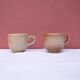 2 tasses et leur soucoupe gres de France