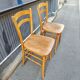 Pair of Luterma bistro chairs 1950