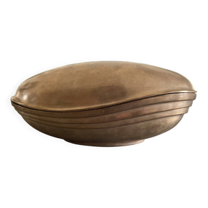 Boîte ovale en bronze
