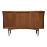 Tall Danish teak sideboard from the 1960s