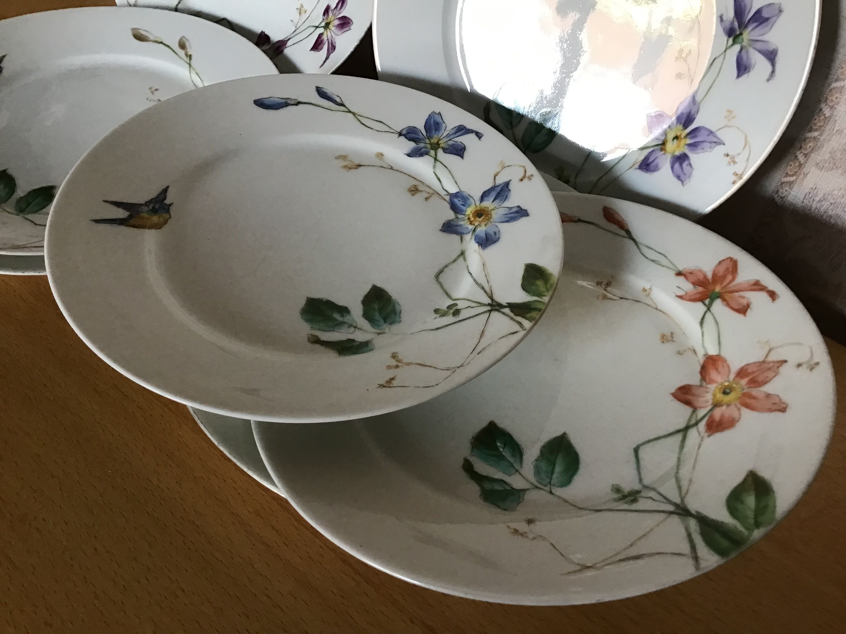 8 porcelain plates 21cm