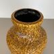 Vase « contura » en poterie de lave grasse super colorée par bay ceramics, allemagne, années 1950