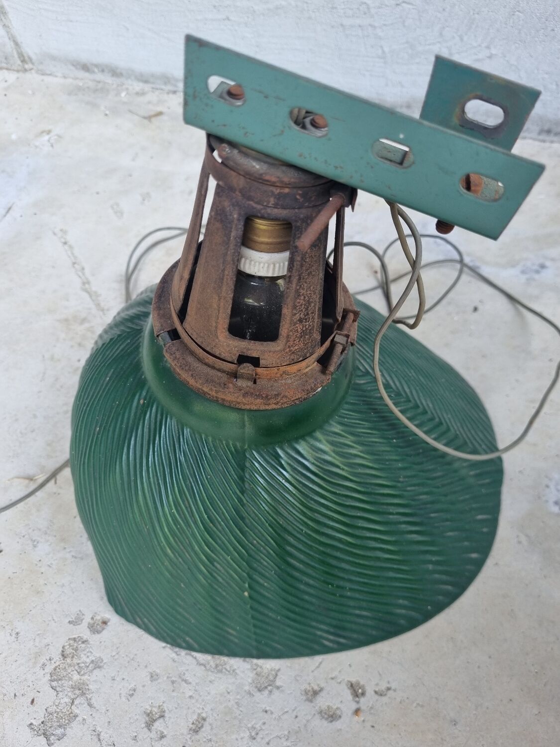 1930 X Ray Curtis wall or ceiling lamps