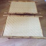 Rattan meal tray