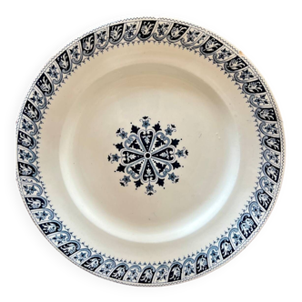 Série de 4 assiettes plates vintage - Henri II Salins