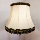 Alabaster and brass floor lamp